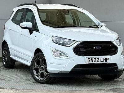 Used Ford Ecosport ST-Line 125 HP (91 kW) 2022 White SUV