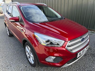 Used Ford Kuga Titanium X 120 HP (88 kW) 2018 Red SUV