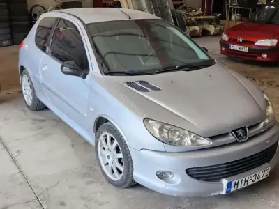 Used Peugeot 206 S 137 HP (100 kW) 2000 Silver Hatchback
