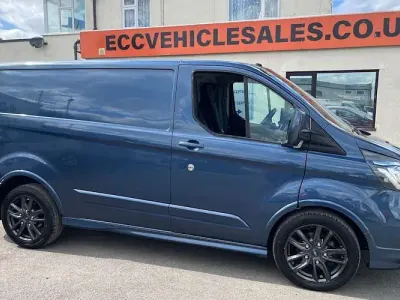 Used Ford Transit Custom Sport 170 HP (125 kW) 2019 Blue Van