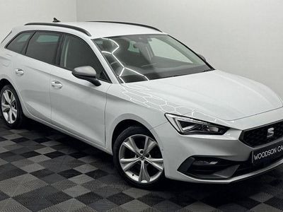Used Seat Leon FR 204 HP (150 kW) 2022 White Estate