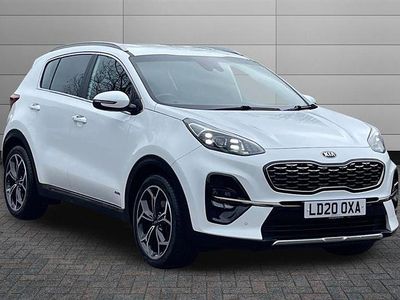 Used Kia Sportage GT-Line 174 HP (127 kW) 2020 Fusion white SUV
