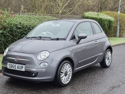 Grey Used 2015 Fiat 500 Lounge Hatchback | £4,495 (Good price)