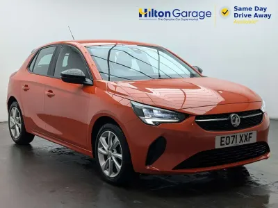 Used Vauxhall Corsa 100 HP (73 kW) 2021 Orange Hatchback