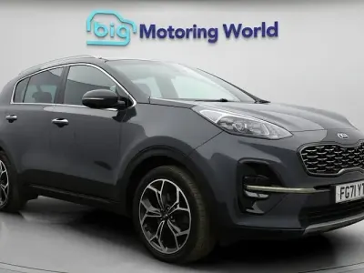 Used Kia Sportage GT-Line 136 HP (100 kW) 2021 Grey SUV