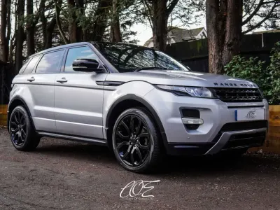 Begagnad Land Rover Range Rover evoque Dynamic 240 HK (176 kW) 2012 Silver SUV