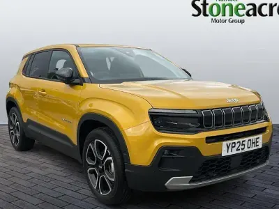 New Jeep Avenger Summit 101 HP (74 kW) 2025 Yellow SUV