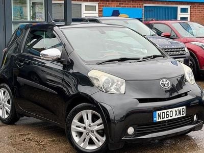 Black Used 2011 Toyota iQ Hatchback | £6,280 (Fair price)