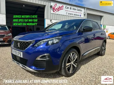 Second-hand Peugeot 3008 GT-line 2018 Albastru SUV