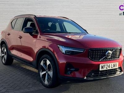 Red Used 2024 Volvo XC40 Ultimate SUV | £32,300 (Fair price)