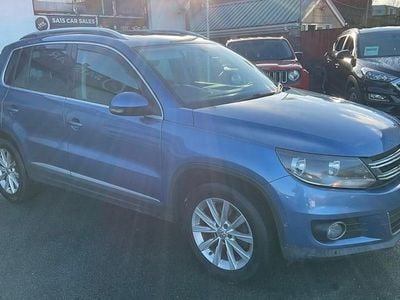 Used VW Tiguan SE 140 HP (102 kW) 2013 Blue SUV