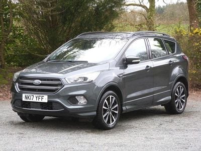 Used Ford Kuga ST-Line 120 HP (88 kW) 2017 Green SUV