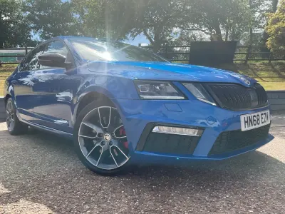 Used Skoda Octavia vRS 2018 Blue Hatchback