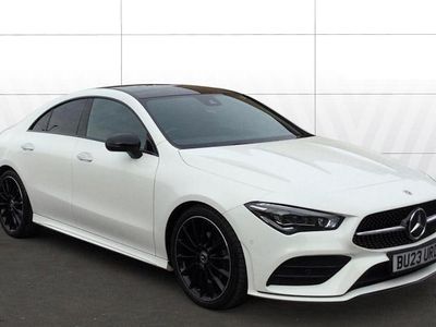 Used Mercedes CLA180 AMG Line Premium Plus 136 HP (100 kW) 2022 White Sedan
