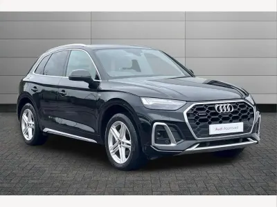 Used Audi Q5 S-Line 265 HP (194 kW) 2021 Black SUV
