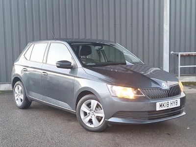 Grey Used 2018 Skoda Fabia Hatchback | £6,998 (Fair price)