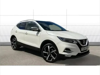 Used Nissan Qashqai Tekna+ 115 HP (84 kW) 2018 White SUV