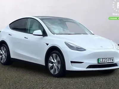 Used Tesla Model Y Standard Range 219 kW (299 HP) 2023 White SUV