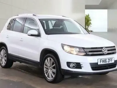 Used VW Tiguan Edition 150 HP (110 kW) 2016 White SUV