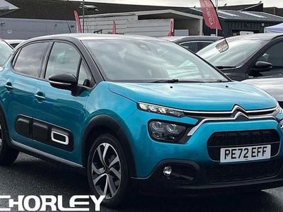 Used Citroën C3 PureTech 110 HP (80 kW) 2022 Blue Hatchback