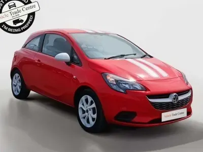 Used Vauxhall Corsa 75 HP (55 kW) 2016 Red Hatchback