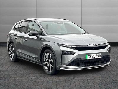 Grey New 2025 Skoda Enyaq iV SportLine SUV | £37,500 (Expensive)