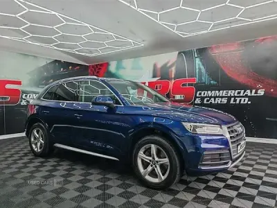 Used Audi Q5 Sport 190 HP (139 kW) 2017 Blue SUV