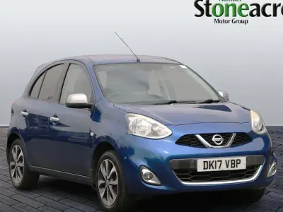 Used Nissan Micra N-TEC 80 HP (58 kW) 2016 Blue Hatchback