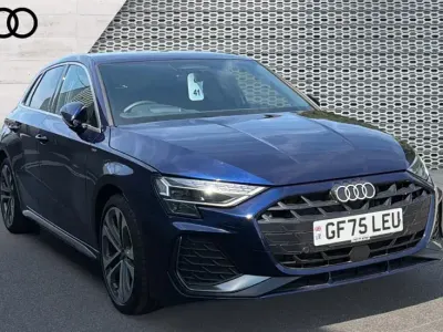Used Audi A3 S-Line 150 HP (110 kW) 2025 Blue