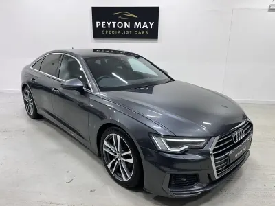 Used Audi A6 S-Line 204 HP (150 kW) 2019 Grey Sedan