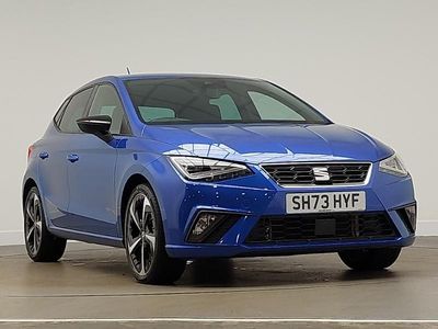 Used Seat Ibiza FR Sport 110 HP (80 kW) 2023 Blue Hatchback