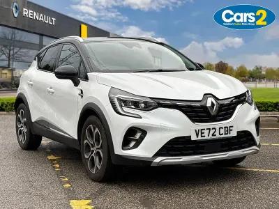 Used Renault Captur Techno 91 HP (66 kW) 2022 White/black  SUV