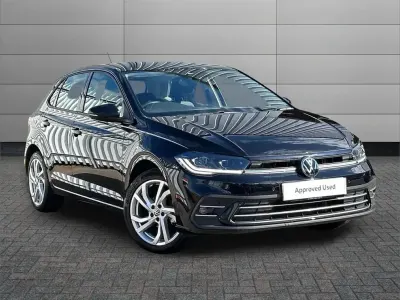 Used VW Polo Style 95 HP (69 kW) 2023 Black Hatchback