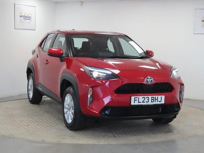 Used Toyota Yaris Hybrid 2023 Red Hatchback