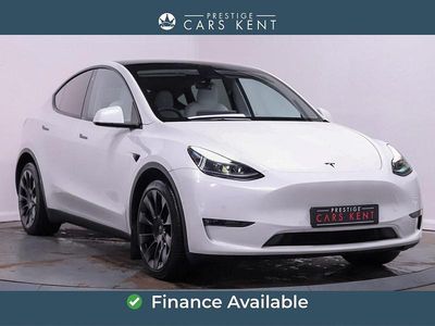 Used Tesla Model Y Long Range AWD 378 kW (514 HP) 2022 White SUV