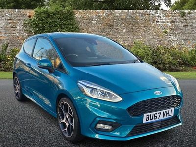 Blue Used 2018 Ford Fiesta ST-Line Hatchback | £7,652 (Fair price)