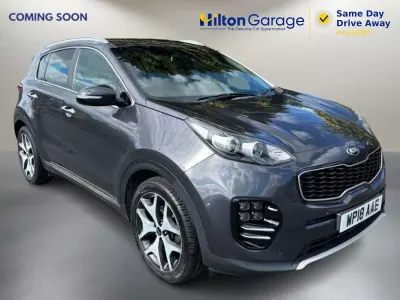 Used Kia Sportage GT-Line 177 HP (130 kW) 2018 Silver SUV
