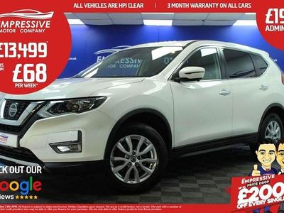 White Used 2019 Nissan X-Trail Acenta Premium SUV | £13,499 (Fair price)