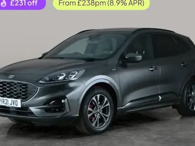 Usado Ford Kuga ST-Line 120 CV (88 kW) 2021 Gris SUV