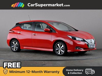 Used Nissan Leaf Acenta 110 kW (150 HP) 2021 Red Hatchback