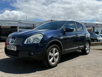 Used Nissan Qashqai Tekna 141 HP (103 kW) 2008 Blue SUV