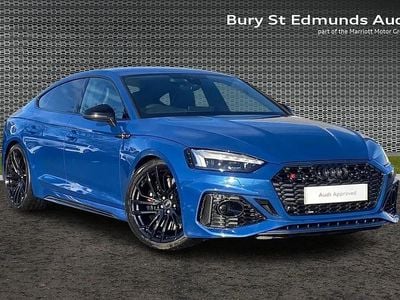 Blue Used 2023 Audi RS5 Design Hatchback | £48,905 (Fair price)