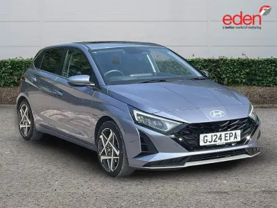 Used Hyundai i20 Ultimate 100 HP (73 kW) 2024 Blue Hatchback