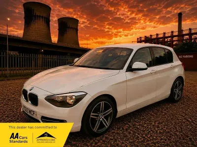 Used BMW 118 Cabriolet Sport Line 143 HP (105 kW) 2012 White Cabriolet