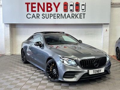 Grey Used 2020 Mercedes E220 AMG line Coupe | £20,295 (Fair price)