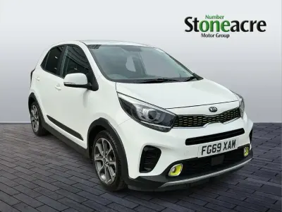 Used Kia Picanto X-Line 83 HP (61 kW) 2019 White Hatchback