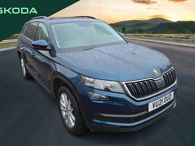 Used Skoda Kodiaq SE 147 HP (108 kW) 2021 Blue SUV