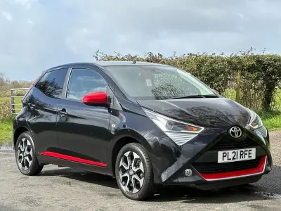 Used Toyota Aygo Trend 71 HP (52 kW) 2021 Black Hatchback