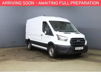 Used Ford Transit 170 HP (125 kW) 2021 White Van