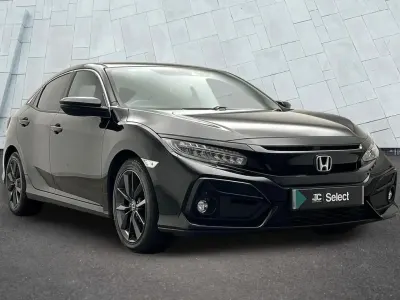 Używany Honda Civic SR 126 KM (92 kW) 2020 Czarny Hatchback